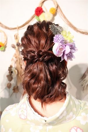 フリーチョイスヘアセット