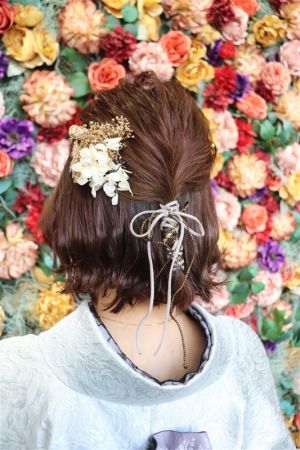 フリーチョイスヘアセット