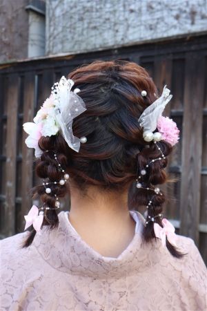 フリーチョイスヘアセット