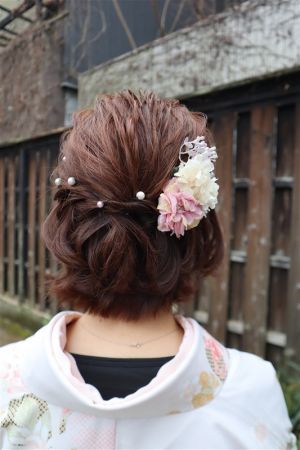 フリーチョイスヘアセット