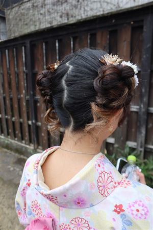 フリーチョイスヘアセット