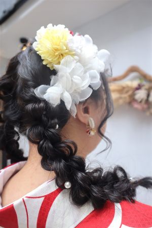 フリーチョイスヘアセット