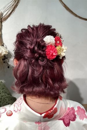 フリーチョイスヘアセット