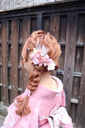 フリーチョイスヘアセット