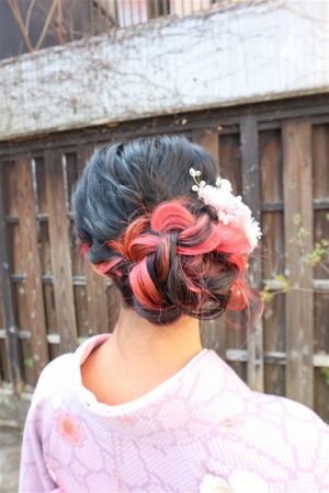 フリーチョイスヘアセット