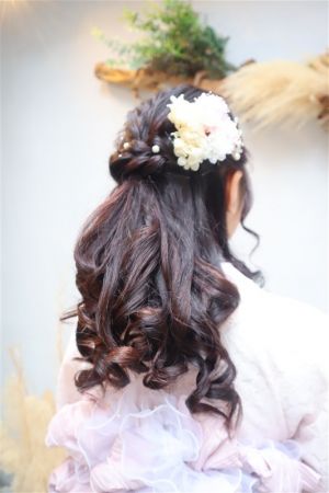 フリーチョイスヘアセット