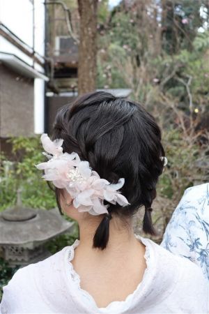 フリーチョイスヘアセット