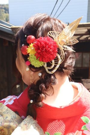 フリーチョイスヘアセット