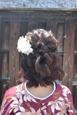 フリーチョイスヘアセット