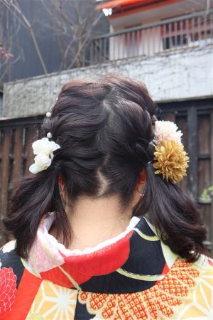 フリーチョイスヘアセット