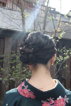 フリーチョイスヘアセット