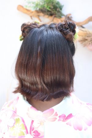 フリーチョイスヘアセット