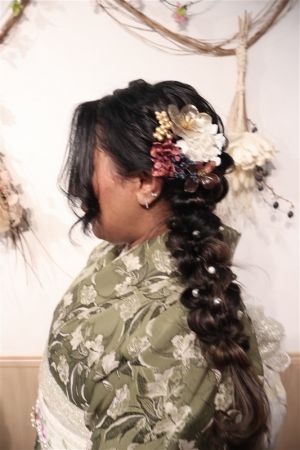 フリーチョイスヘアセット