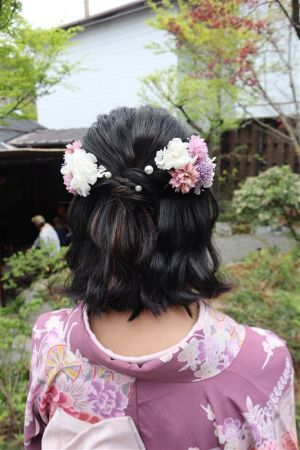 フリーチョイスヘアセット