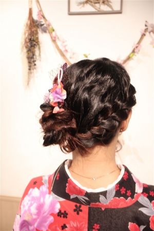 フリーチョイスヘアセット