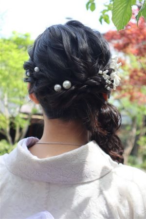 フリーチョイスヘアセット