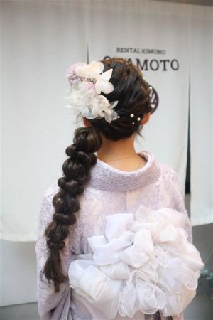 フリーチョイスヘアセット