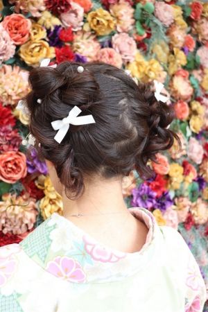 フリーチョイスヘアセット