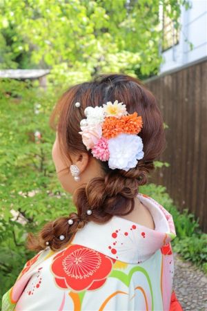 フリーチョイスヘアセット