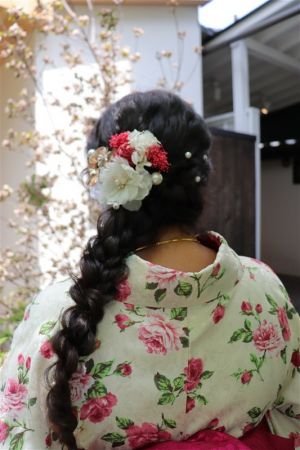 フリーチョイスヘアセット