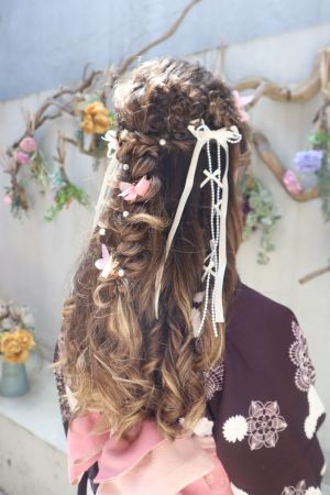 フリーチョイスヘアセット