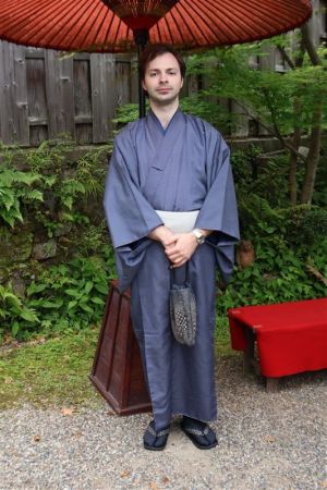 男性着物