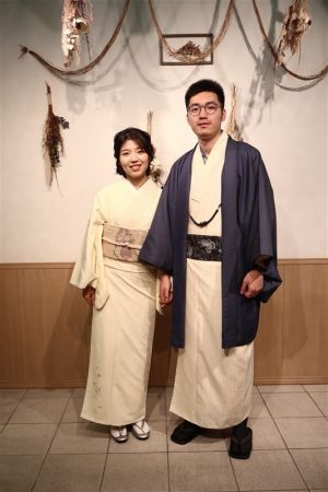 男性着物