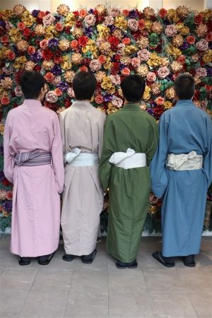 男性着物