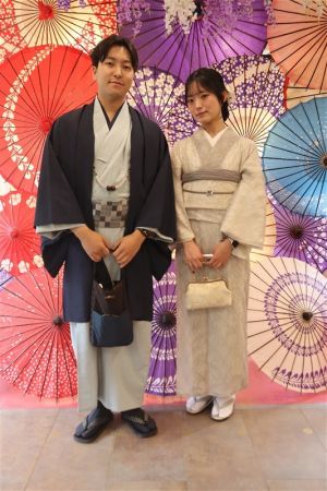 男性着物