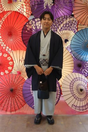 男性着物