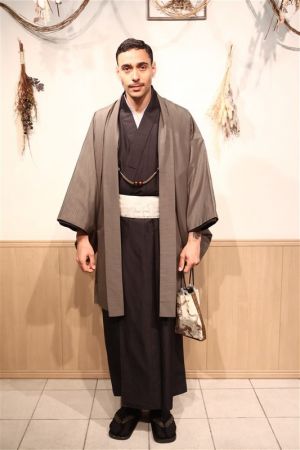 男性着物