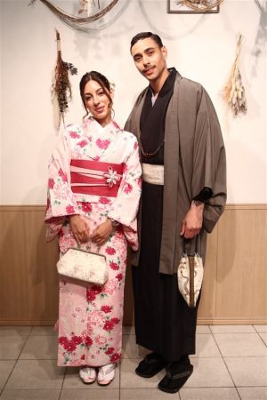 男性着物