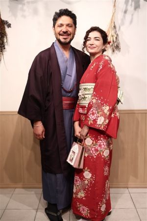 男性着物