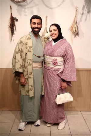 男性着物