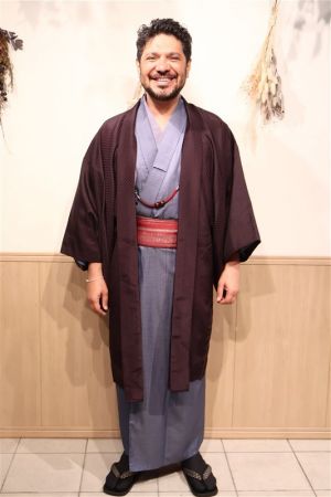 男性着物