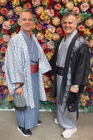 男性着物
