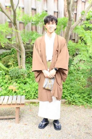 男性着物