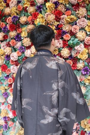 男性着物