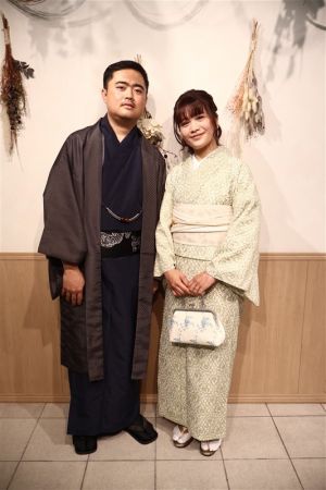 男性着物