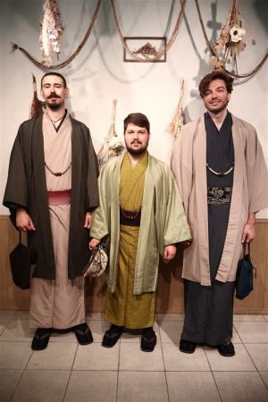 男性着物