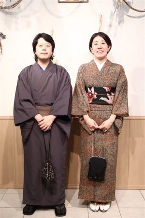 男性着物