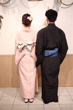 男性着物