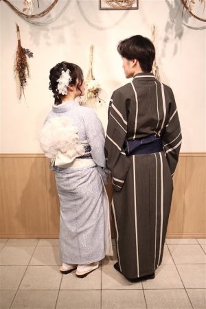 男性着物