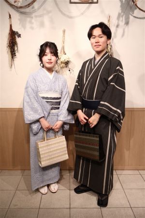 男性着物
