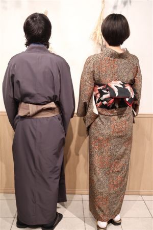 男性着物
