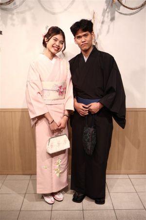 男性着物