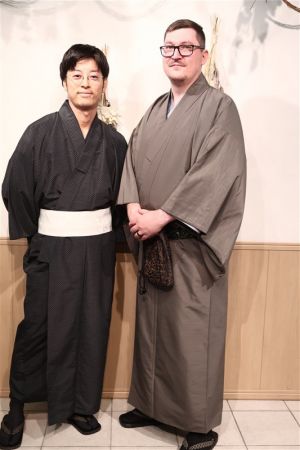 男性着物