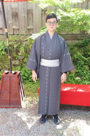 男性着物