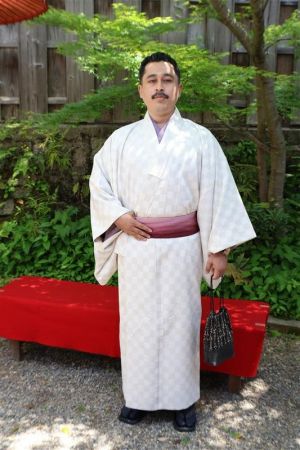 男性着物