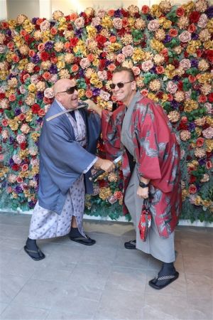 男性着物